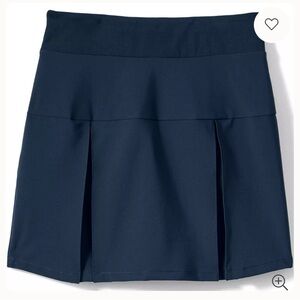 Lands' End Kids Navy Skirt